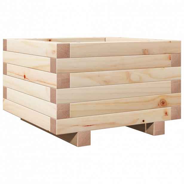 vidaXL Zahradní truhlík 40 x 40 x 26,5 cm masivní borové dřevo