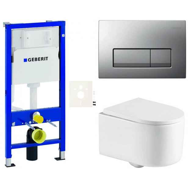 Závěsný wc set do lehkých stěn / předstěnová SAT SIKOGESTOR72D50