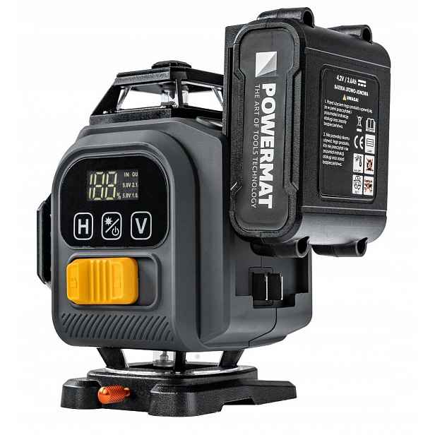 Laserová VOD<bos>ka Křížová 4D 360° 40M Powermat PM-PLK-4DM3</bos>