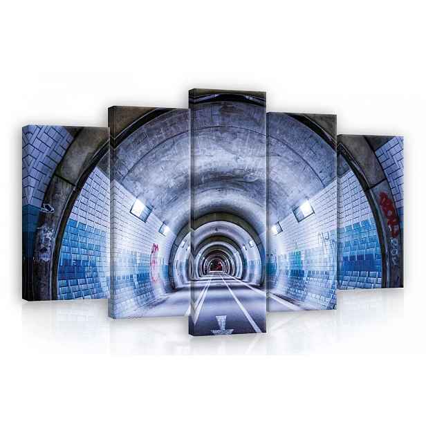 Obraz Na Plátně Canvas 100x60 Tunel Cesta 3D