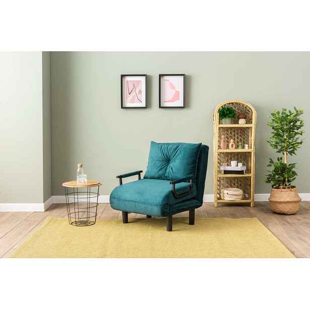 Rozkládací křeslo Sento Single - Petrol Green