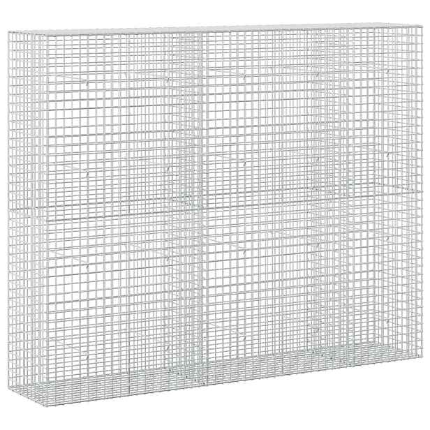 vidaXL Gabion s drátem 3,5 mm a síťkou 5x5 cm 250x50x200 cm