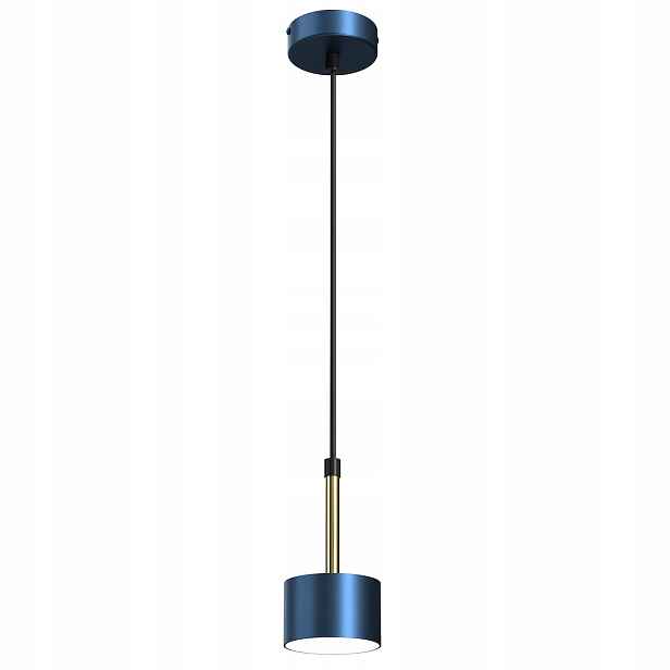 Závěsná lampa Arena Blue/gold 1xGX53
