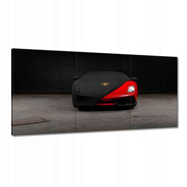 Obrazy 120x60 Červené sportovní auto