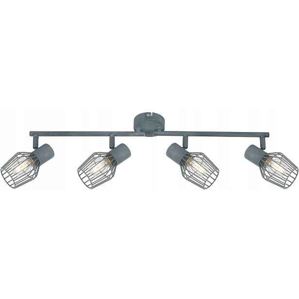 Candellux Viking Stropní Svítidlo Šedé 4xE14, 87cm Kovové