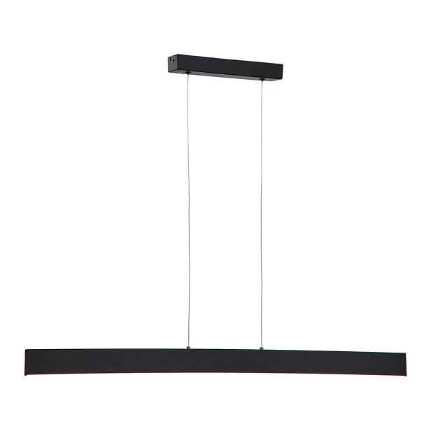 Matně černé LED stropní svítidlo 5.5x101 cm Boadella – Kave Home