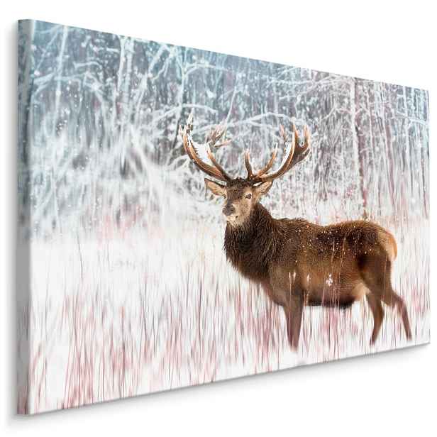 MyBestHome BOX Plátno Jelen Na Abstraktním Pozadí Varianta: 30x20