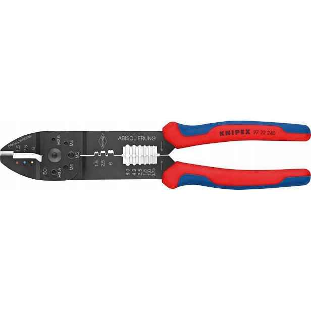 Univerzální upínací kleště 240 mm pro kabely a konektory Knipex 97 22 240