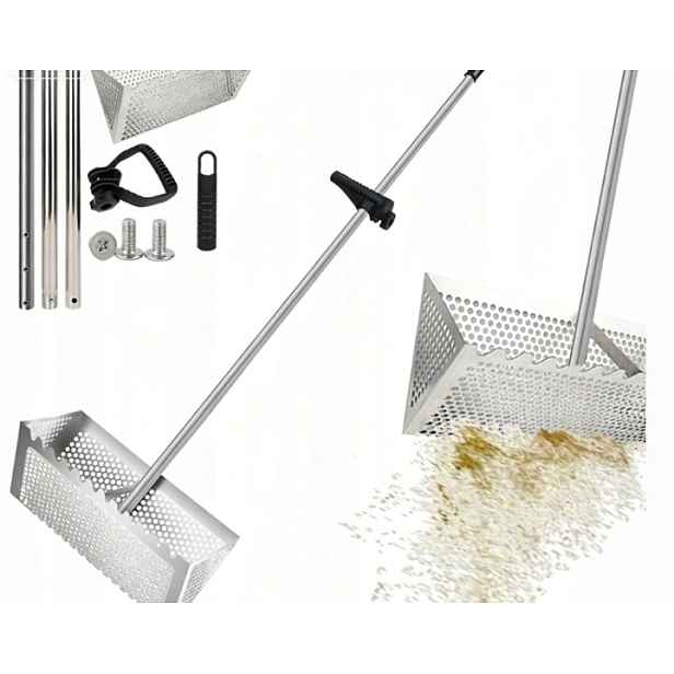 Hrábě na prosévání písku Lapač mořských potravin Easy Grip Beach Mesh