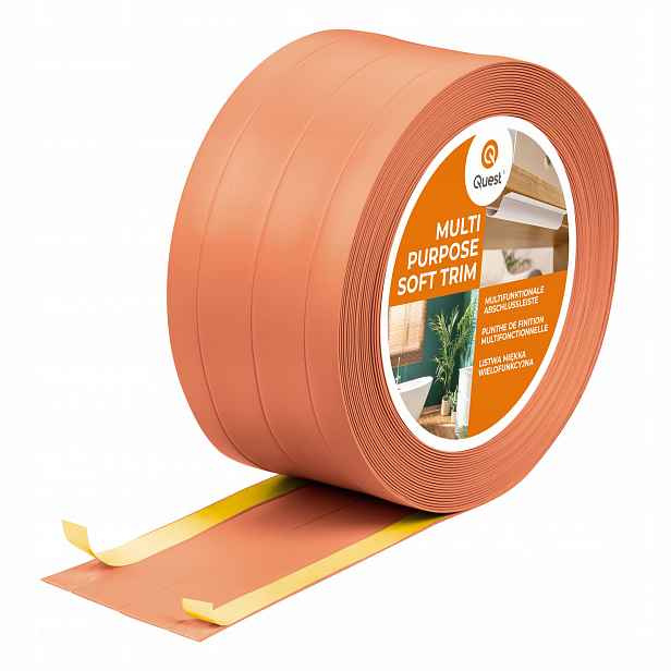 Multifunkční lišta z Pvc 4v1 samolepicí cihlová 15 m 120 mm, W3