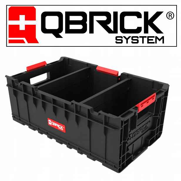 Qbrick Modulární box na nářadí Organizér na nářadí Koš Box One