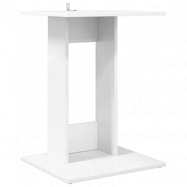 vidaXL Boční stůl Bílá 45 x 40 x 62,5 cm Kompozitní dřevo