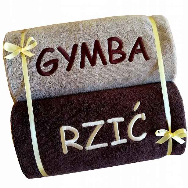 Dárek pro horníka, narozeniny, jmeniny, svátky, Ručníky, gymba, vtipný dárek