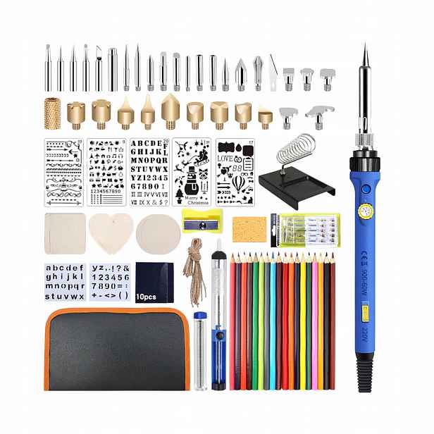 Eurokomp LUT0087 Pájecí sada v pouzdře 60W, E6175