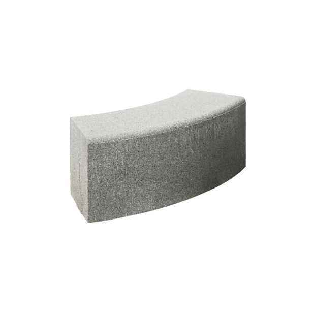 Obrubník obloukový vnější BEST KERBO R1 standard přírodní 250x780x300 mm