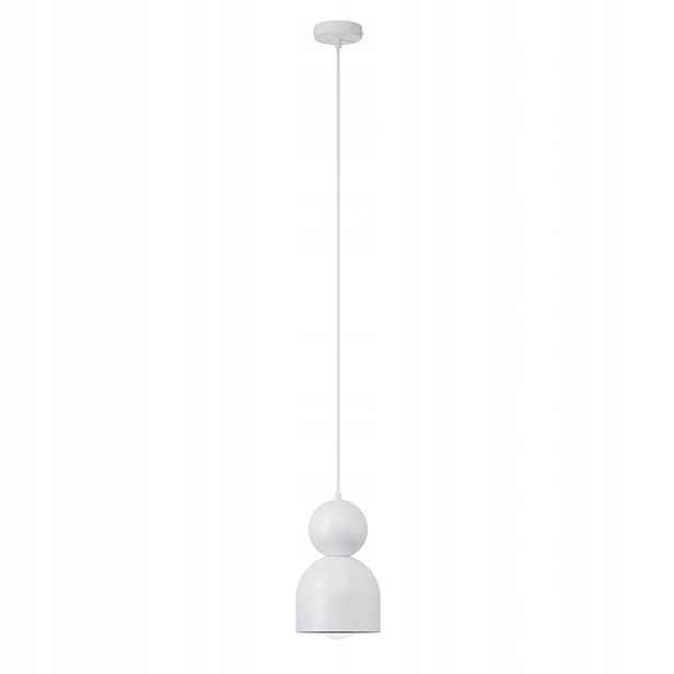 Sigma Lighting závěsná lampa Mosaic bílá 1xE27 15W fi 17 cm