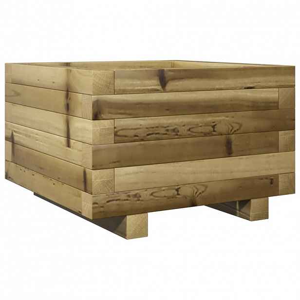 vidaXL Zahradní truhlík 40 x 40 x 26,5 cm impregnované borové dřevo