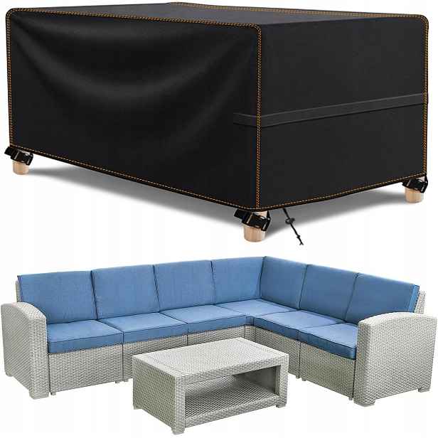 Voděodolný Obal Na Zahradní Nábytek 300x200x90 CM Silný Odolný XXL