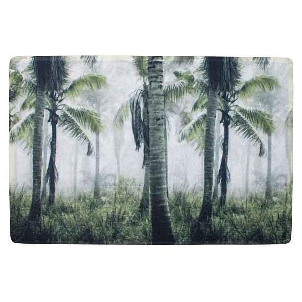 Podlahová rohožka s palmami Jungle in Fog  - 75*50*1cm Mars & More