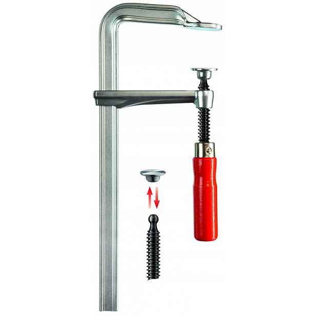 Zámečnický Šroubový Svěrák Ocel 250/120 MM GZ25 Bessey