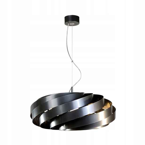 Závěsné svítidlo antracit kovové moderní kulaté 60 cm nad stůl Zuma Line