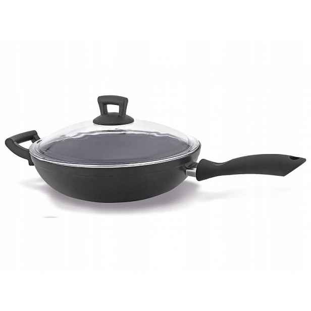 Pánev Wok Salto 28 cm Kryt Povrchová úprava Greblon