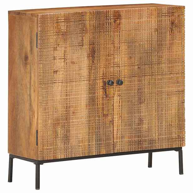 vidaXL Příborník 75 x 30 x 75 cm masivní mangovníkové dřevo