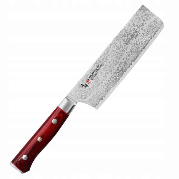 Nůž na zeleniny Nakiri Mcusta Zanmai Pro Flame VG-10 16,5 cm damašek