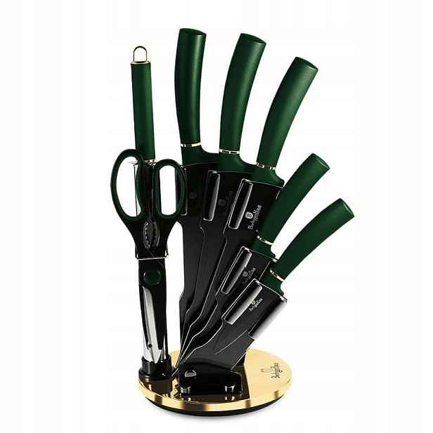 Sada Nožů Berlinger Haus BH-2563 Emerald Ve Stojanu