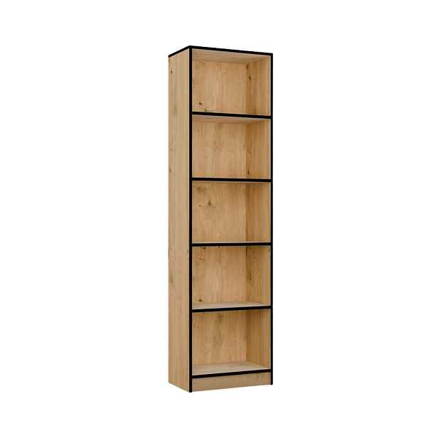 TP Living Knihovna R50 50 cm dub Artisan/černá