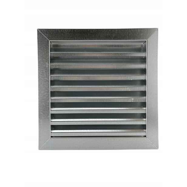 Pozinkovaná kovová Ventilační mřížka pozink 20x20