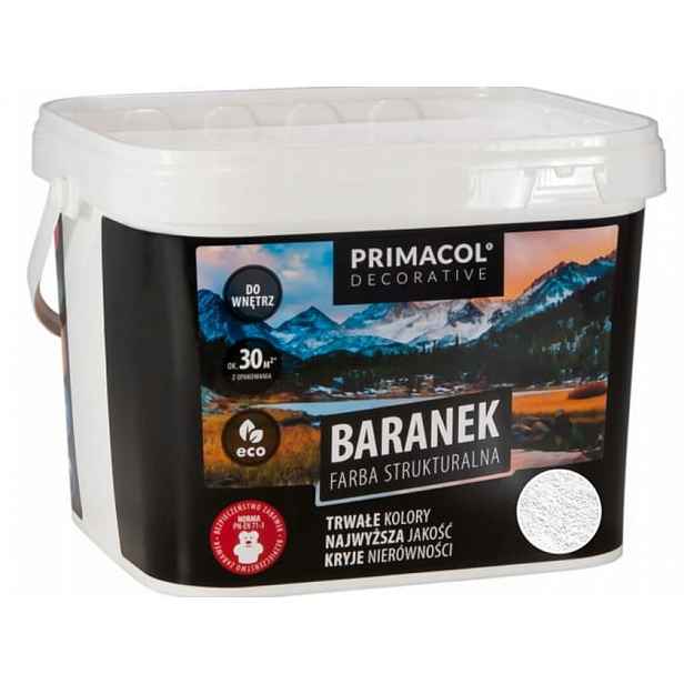 Primacol Barva beránek bílá 10L Primacol