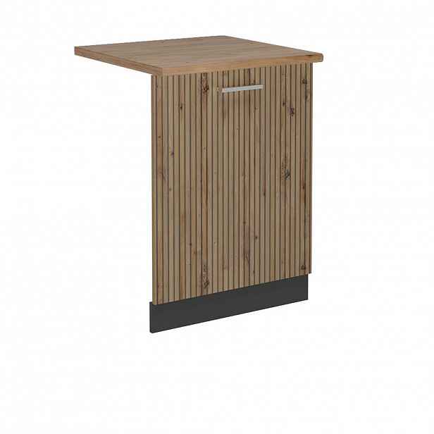 Vicco ČELNÍ PANEL MYČKY R-Line Řemeslný dub 60 cm , PD Dub