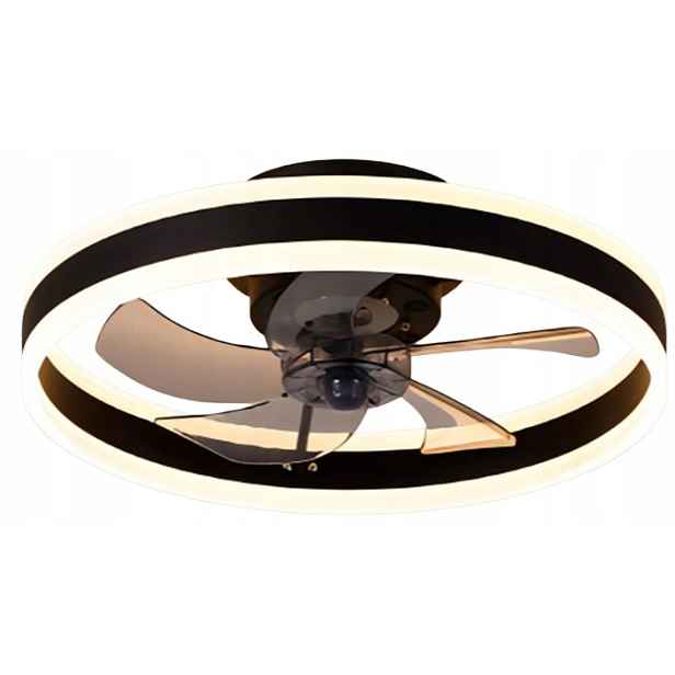 Moderní stropní Led ventilátor 72 W s dálkovým ovládáním – 6 rychlostí Tichý provoz