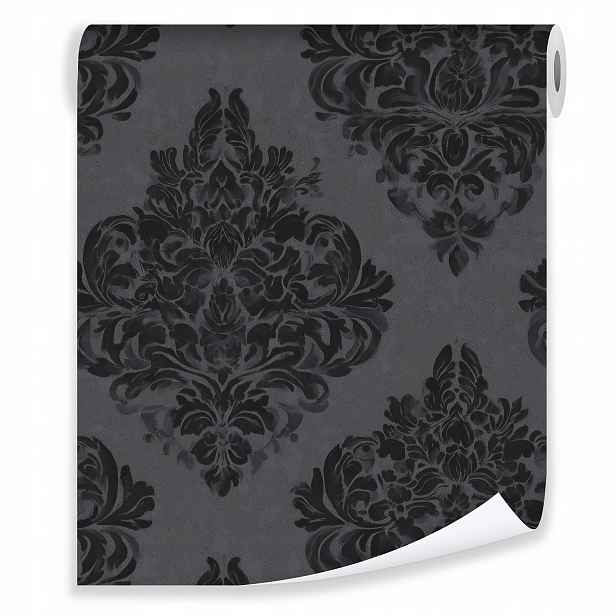 Tapeta Abstrakce Ornamenty Černá Na Vliesu Stěnu Obývací Pokoj Ložnice