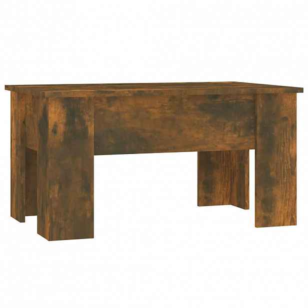 vidaXL Konferenční stolek kouřový dub 79 x 49 x 41 cm kompozitní dřevo