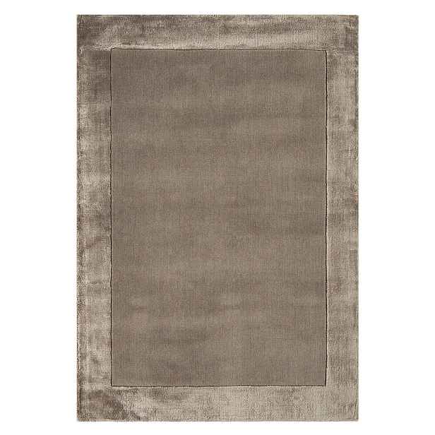 Hnědý ručně tkaný koberec s příměsí vlny 120x170 cm Ascot – Asiatic Carpets