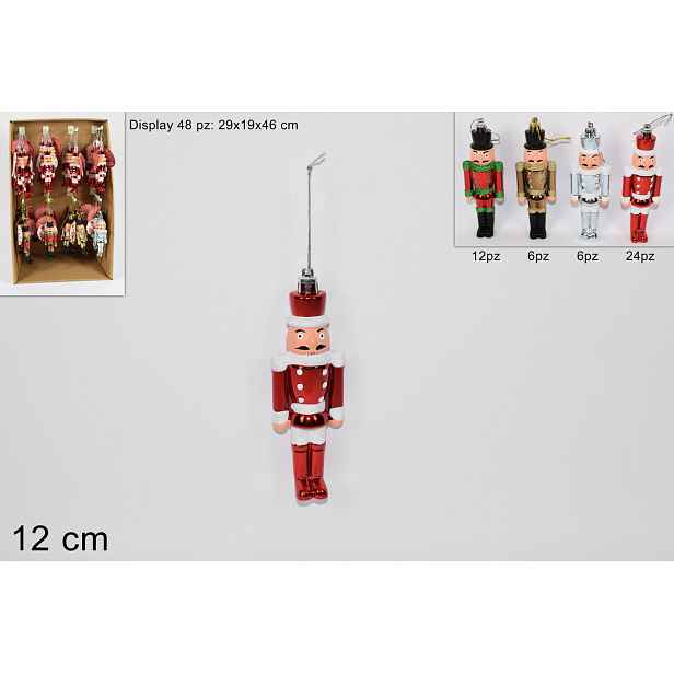 PROHOME - Louskáček 12cm různé barvy