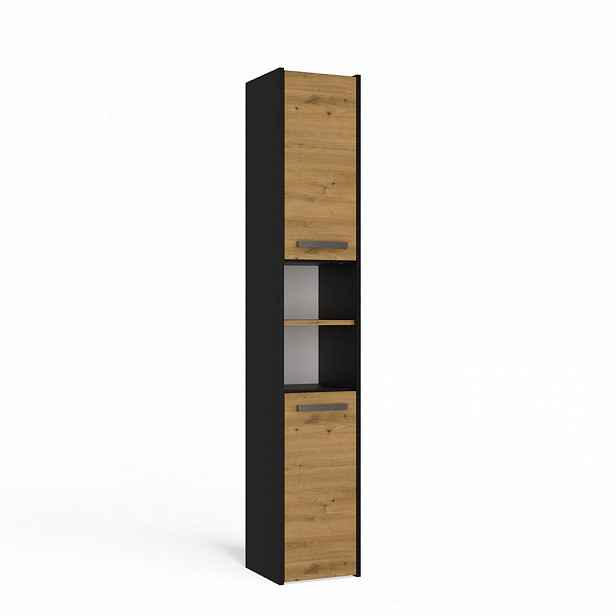 RAUMHIRSCH FURNITURE KOUZELNA SKŘÍŇ antracitová, Artisan 30/170/30
