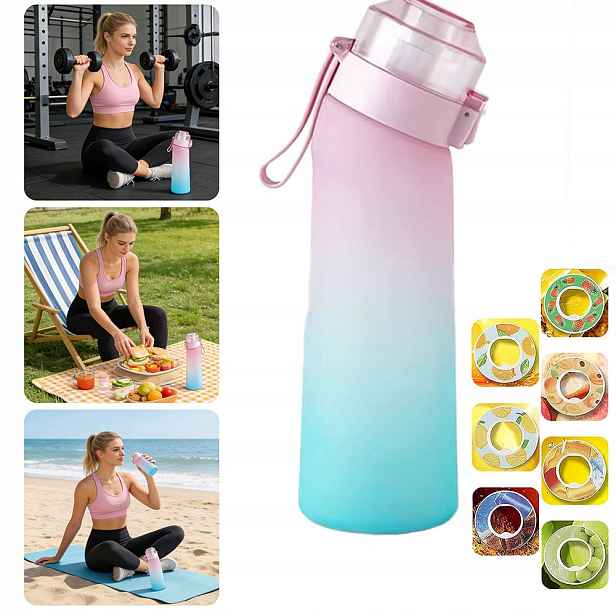 Láhev na vodu Vonný hrnek 650 ml Koření láhev na vodu 7 Ks