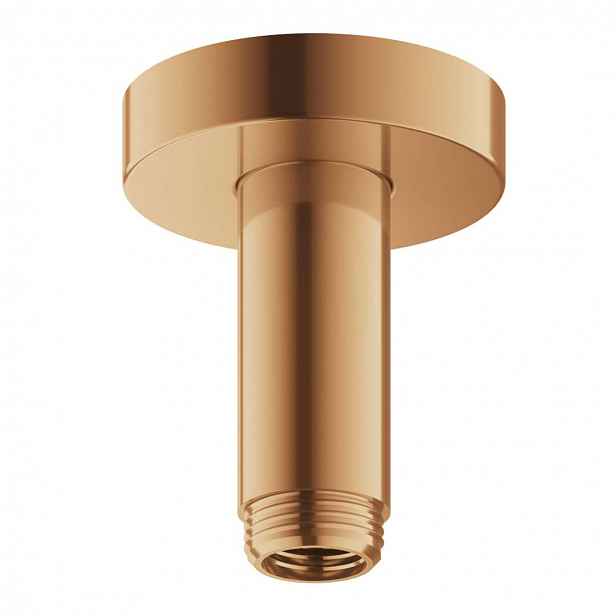 Keuco - Sprchové rameno stropní, délka 10 cm, kartáčovaný bronz 51689030100
