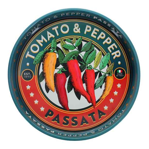 Kovový tác ø 33 cm Passata – Rex London