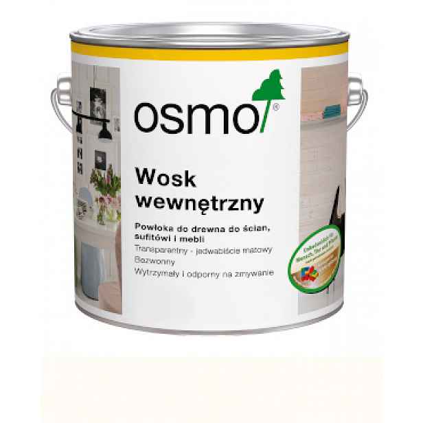 Osmo 7394 Vosk bílý Krycí 2,5L