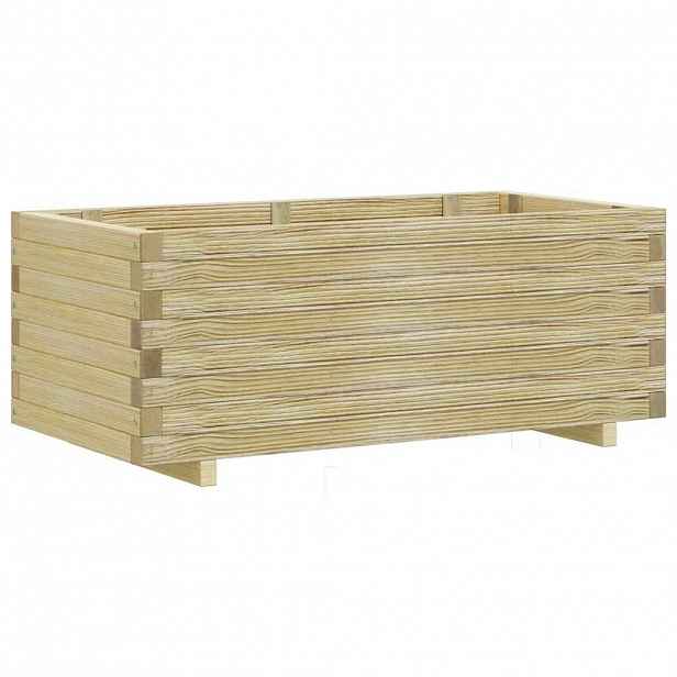 vidaXL Vyvýšený záhon 100 x 50 x 40 cm dřevo obdélníkový