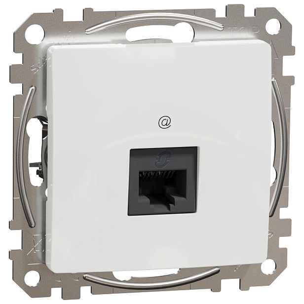 Zásuvka datová Schneider Sedna Design CAT5e 1× RJ45 UTP nestíněná bílá