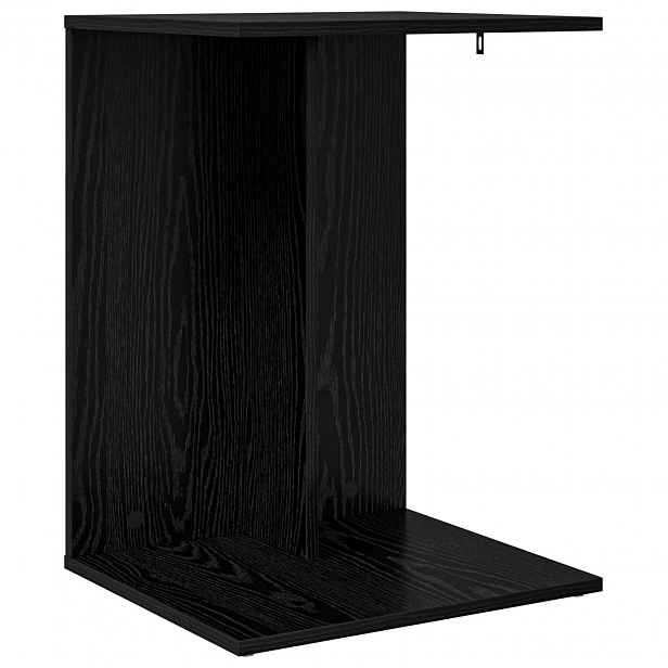 vidaXL Boční stůl Černý dub 45 x 40 x 62,5 cm Kompozitní dřevo