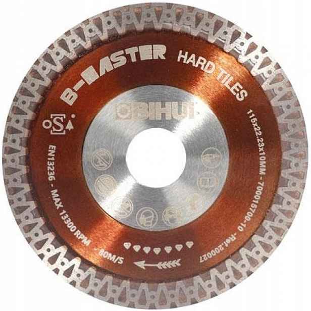 Bihui Univerzální Kotouč B-master 1,2 MM Pro Nejtvrdší Dlaždice 115 MM