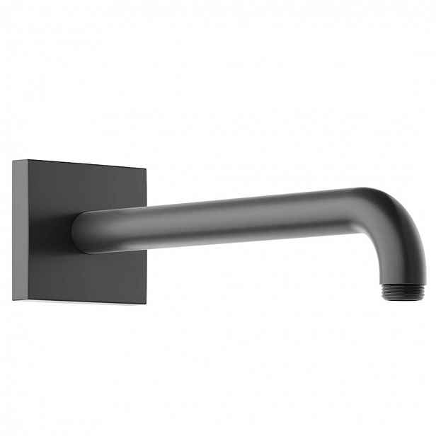 Keuco - Sprchové rameno, délka 30 cm, kartáčovaný černý chrom 53088130302