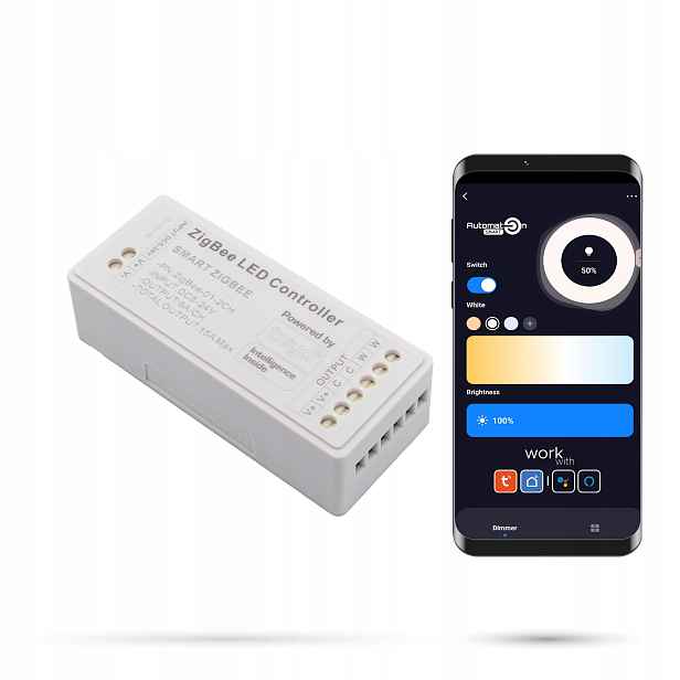 Ovladač pro Led pásku Zigbee Tuya Cct