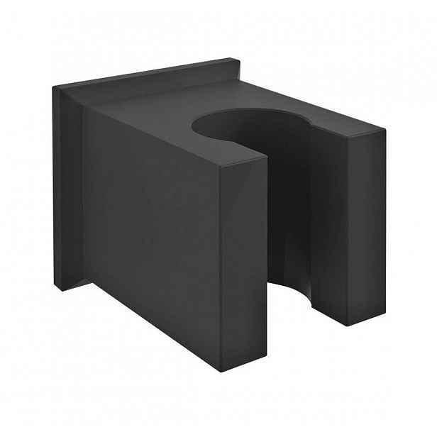 Sapho - Nástěnný držák sprchy, černá mat SD615